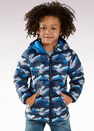 Демисезонная стёганая куртка на мальчика lupilu курточка для мальчика