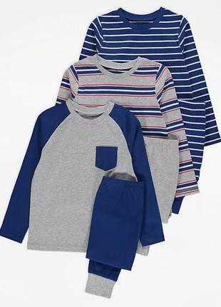 Піжама george navy striped