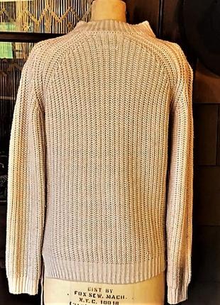 Бежевый свитер vero moda со шнуровкой размер m8 фото
