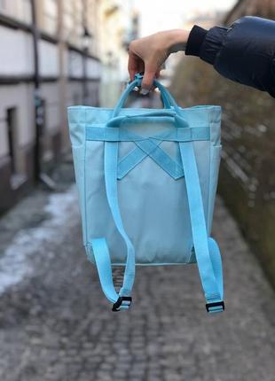 Рюкзак сумка kanken totepack blue 8л3 фото
