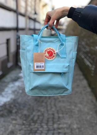 Рюкзак сумка kanken totepack blue 8л5 фото