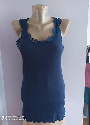 Майка жіноча з кружевом, m, h&m