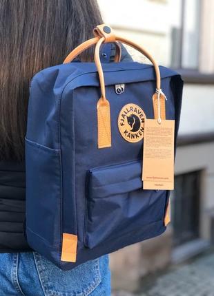 Рюкзак fjallraven kanken classic royal blue 16 л / smb ✔️