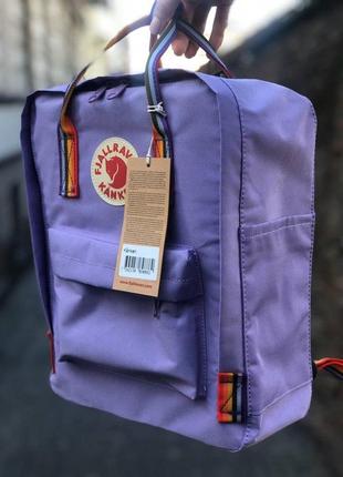 Рюкзак fjallraven kanken classic orchid rainbow 16 л / smb4 фото