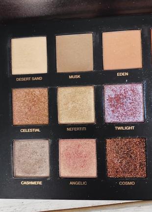 Палетка huda beauty desert dusk eyeshadow palette2 фото