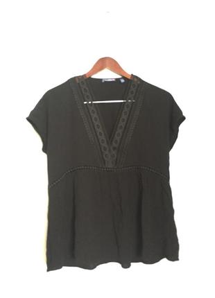 Свободная блуза оверсайз вискоза