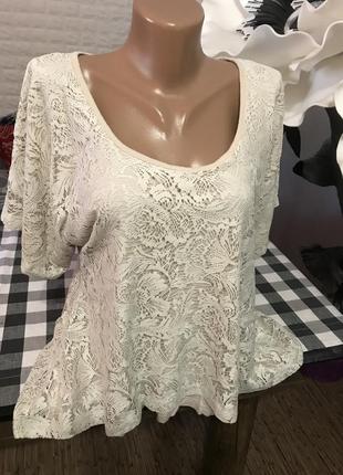 Блуза з мережева