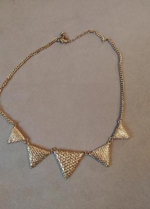 Колье под золото