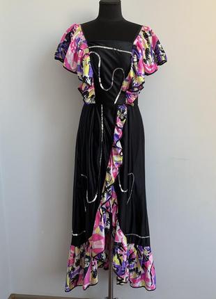 Мексиканка испанка латино платье гавайское карнавал