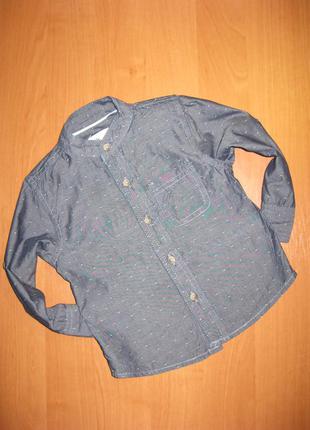Рубашка "rebel" размер 12-18 мес. рост 86 см.