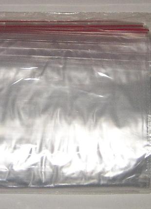 Вакуумні пакети для зберігання речей zip lock 25х35см поліетиленова упаковка для одягу3 фото
