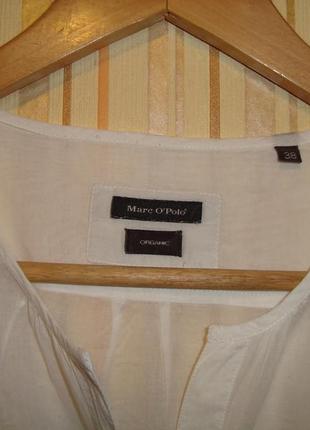 Батистовая рубашка блуза marc o polo2 фото