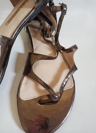 Buffalo london сандалии женские кожаные.брендовая обувь stock3 фото