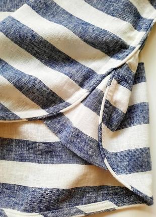 Блуза лен zara 4