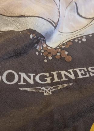 Винтажный брендовый платок longines3 фото