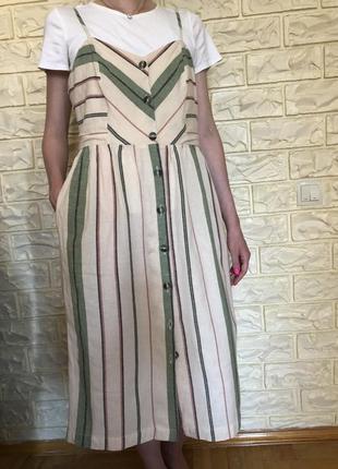 Сарафан ( лён)