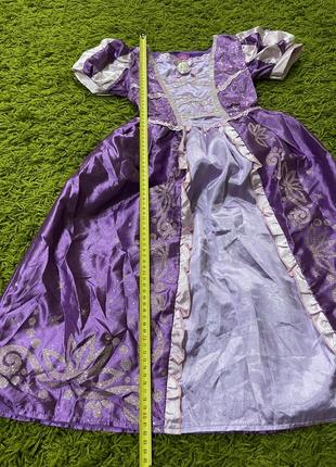 Платье рапунцель на 7-8лет6 фото