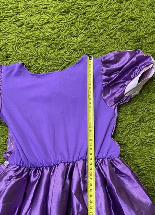 Платье рапунцель на 7-8лет8 фото