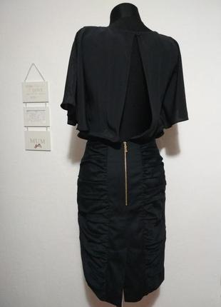 Люкс бренд 100% шелк роскошное фирменное шёлковое платье с открытой спинкой супер качество!!!5 фото