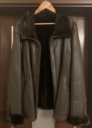 Чоловіча дублянка, норкова