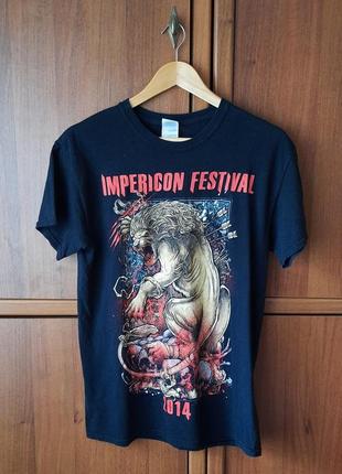 Мужская футболка impericon festival рок | rock