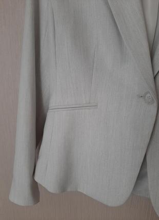 Серый пиджак h&m6 фото