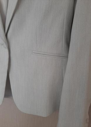 Серый пиджак h&m5 фото