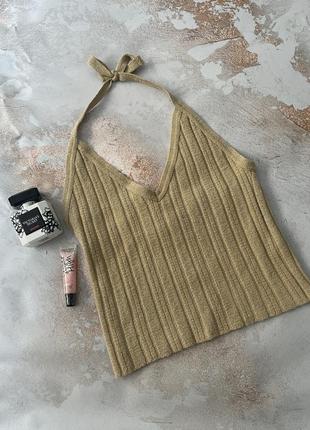 В'язаний топ ,майка