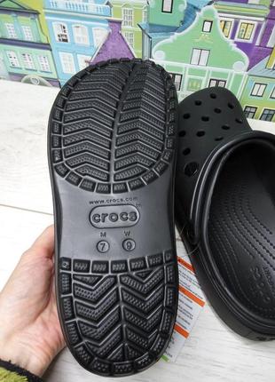 Crocs platform чёрные2 фото