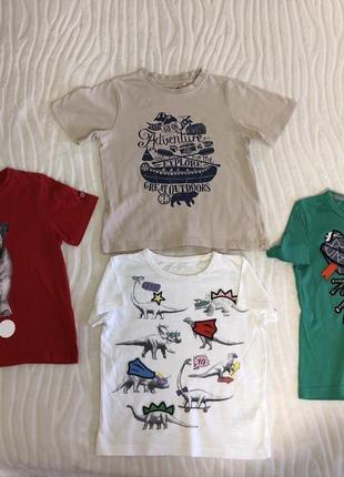 Комплект футболок на 3-4 г рост 104см.