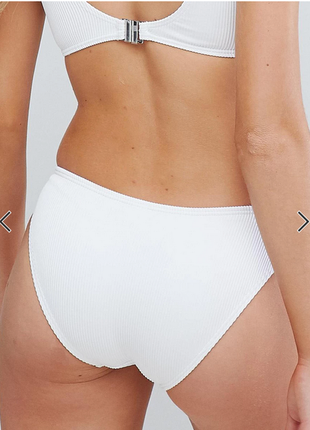 Белые плавки бикини от купальника new look6 фото