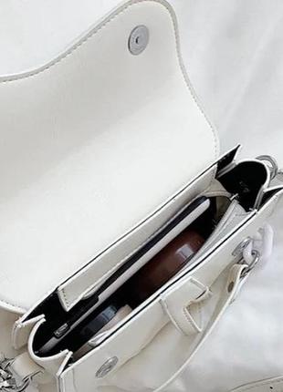 Удобная женская повседневная сумочка из качественной эко кожи, достаточно вместительная и практичная 🔥6 фото
