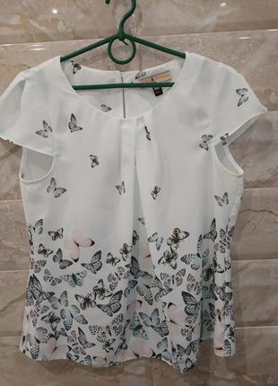 Красивая блуза в бабочки, eur 421 фото