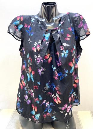 💋футболка/туника женская /billie & blossom/uk 18/eu 46-48/xxl-xxxl/состояние супер!!!💋