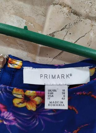 Блуза в цветочный принт primark, uk 10, eur 383 фото