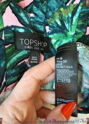 Фирменный topshop обалденные ромпер/комбинезон с накладными карманами, размер с-м8 фото