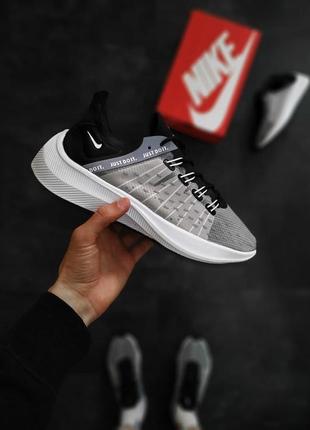 Шикарні, стильні кросівки nike exp-14 gray/white