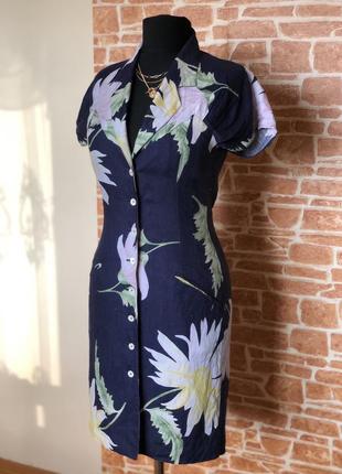 Платье max mara sportmax плата max mara лен оригинал