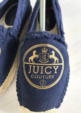 Оригінальні еспадрільї juicy couture black label8 фото