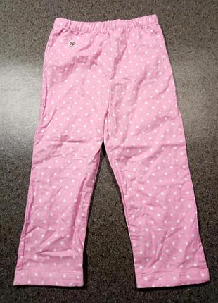 Махровые пижамные, домашние штанишки на 3-4 года, 98 см