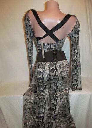 Платье тигровое 2