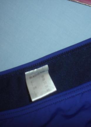 Низ от купальника женские плавки размер 44-46 / 12 синий бикини на подкладке3 фото