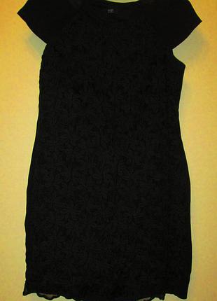 Очень красивое нарядное платье f&f кружево размер м