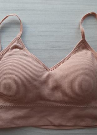 🇺🇦 базовый топ лиф бра в рубчик с красивой спинкой, в наличии 🔥6️⃣🔥 цветов!