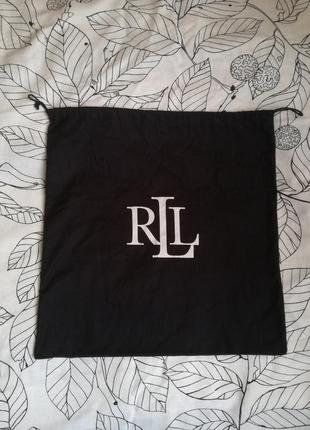 Хлопковая сумка -пыльник ralph lauren r .l. l1 фото