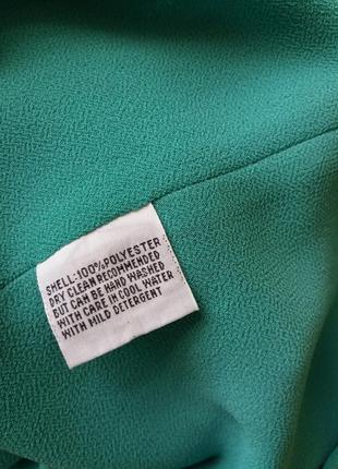 Блуза колір морської хвилі зелений батал від decisions5 фото