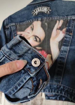 Классная джинсовая куртка guess 😍6 фото
