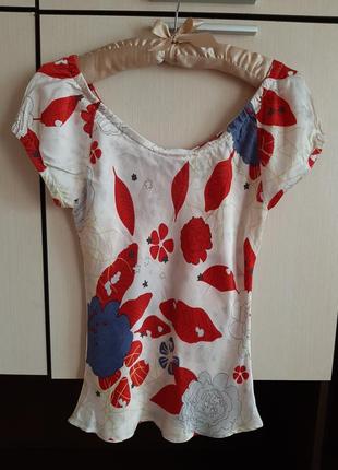 Шовкова блуза jjb benson