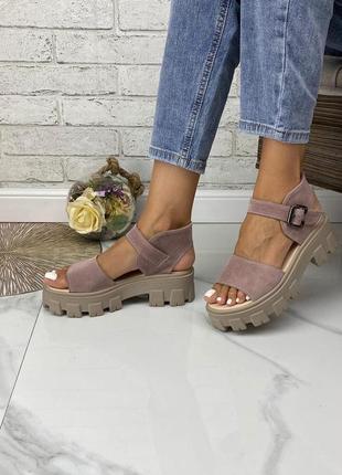 Босоножки замшевые 🎉💯👣👠