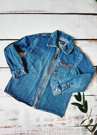 Джинсовая рубашка